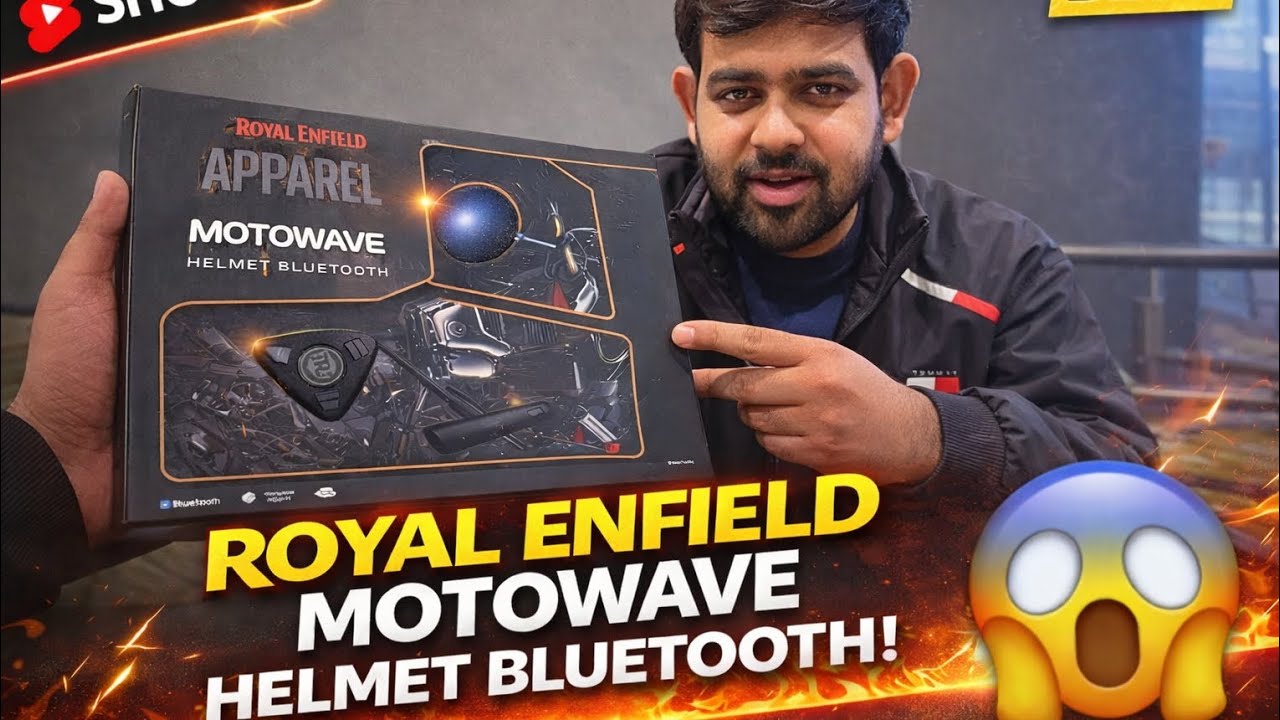 Royal Enfield helmet bluetooth headset #helmet #bluetooth 