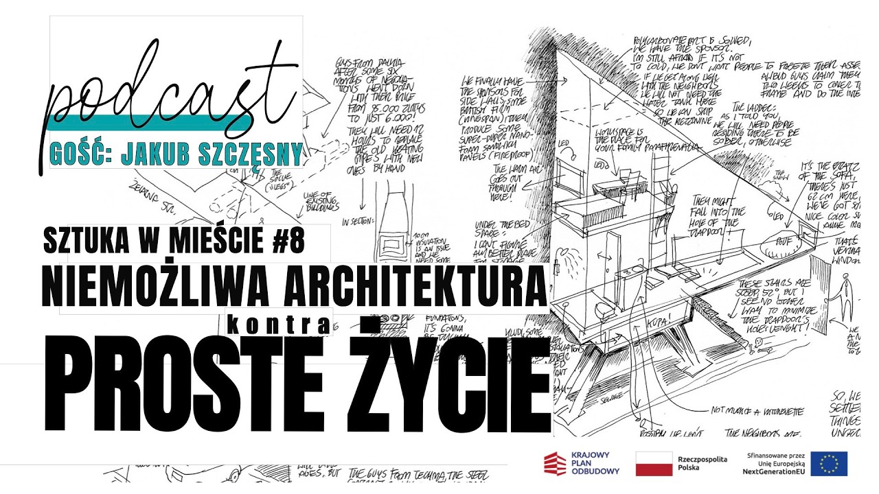 Jakub Szczęsny: Niemożliwa architektura kontra proste życie | Sztuka w mieście #8