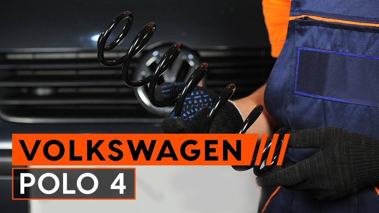 Wie VW POLO 4 Fahrwerksfedern wechseln [TUTORIAL AUTODOC]
