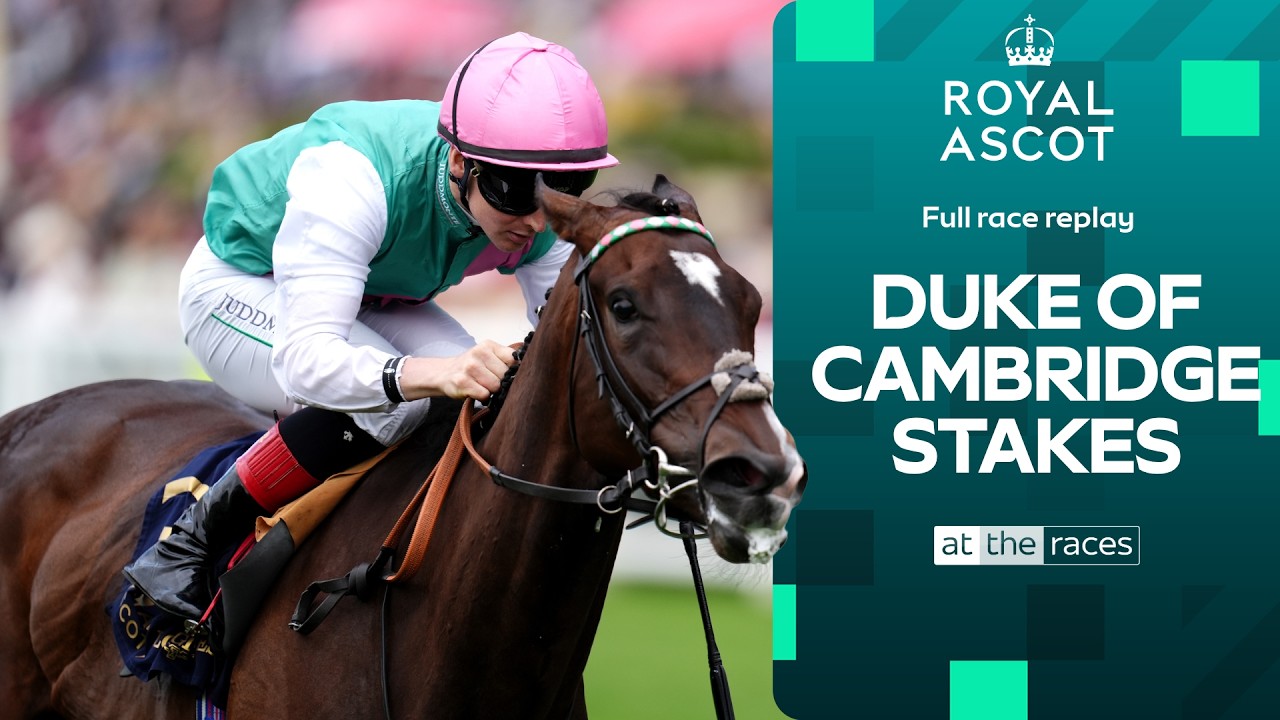 BLUE BOLT побеждает в скачках Duke Of Cambridge Stakes ⚡️