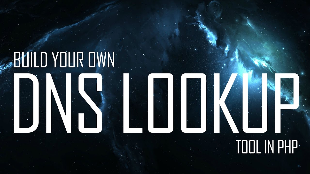Build Your Own DNS LookUp Tool in PHP - Complete