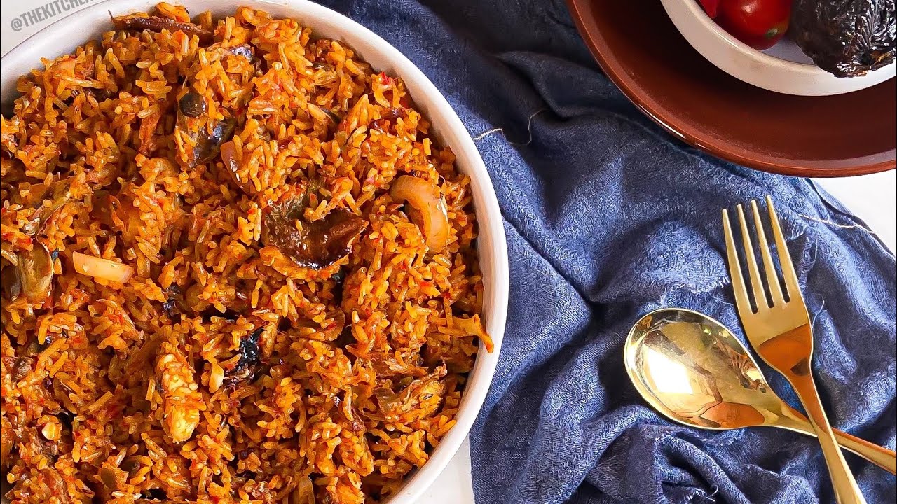 DRY FISH JOLLOF RICE