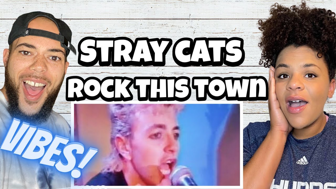 SO MUCH FUN!.. | FIRST TIME HEARING Stray Cats  - Rock This Town REACTION