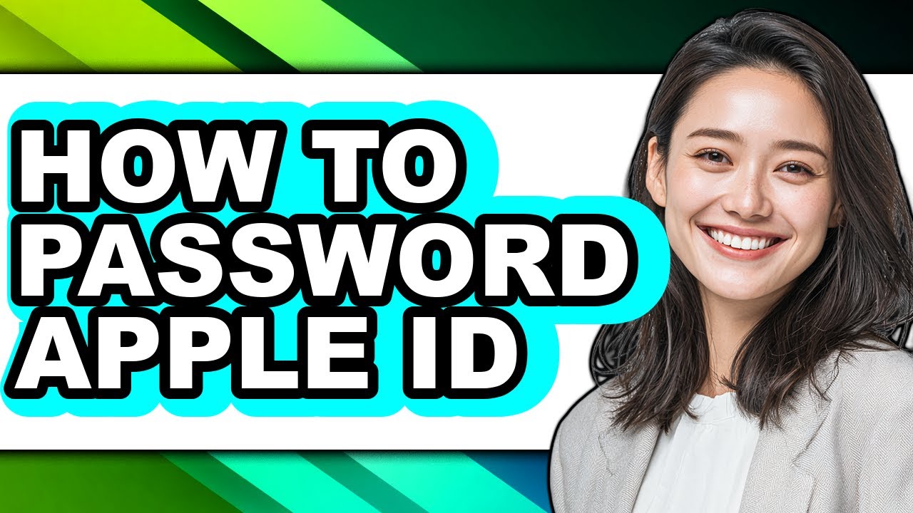 How to Password Apple Id - Step by Step