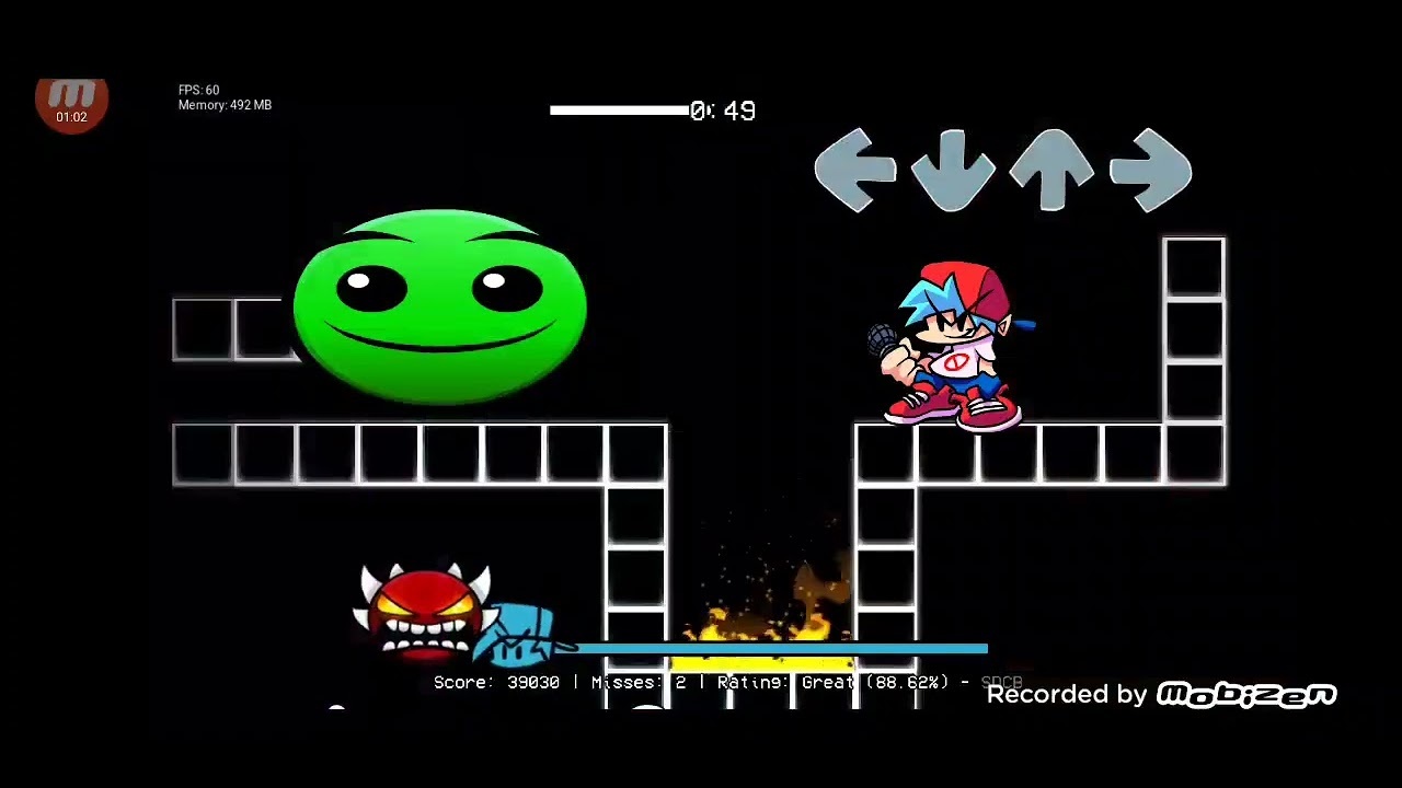 Fnf vs fire in the  hole Lobotomy android apk
