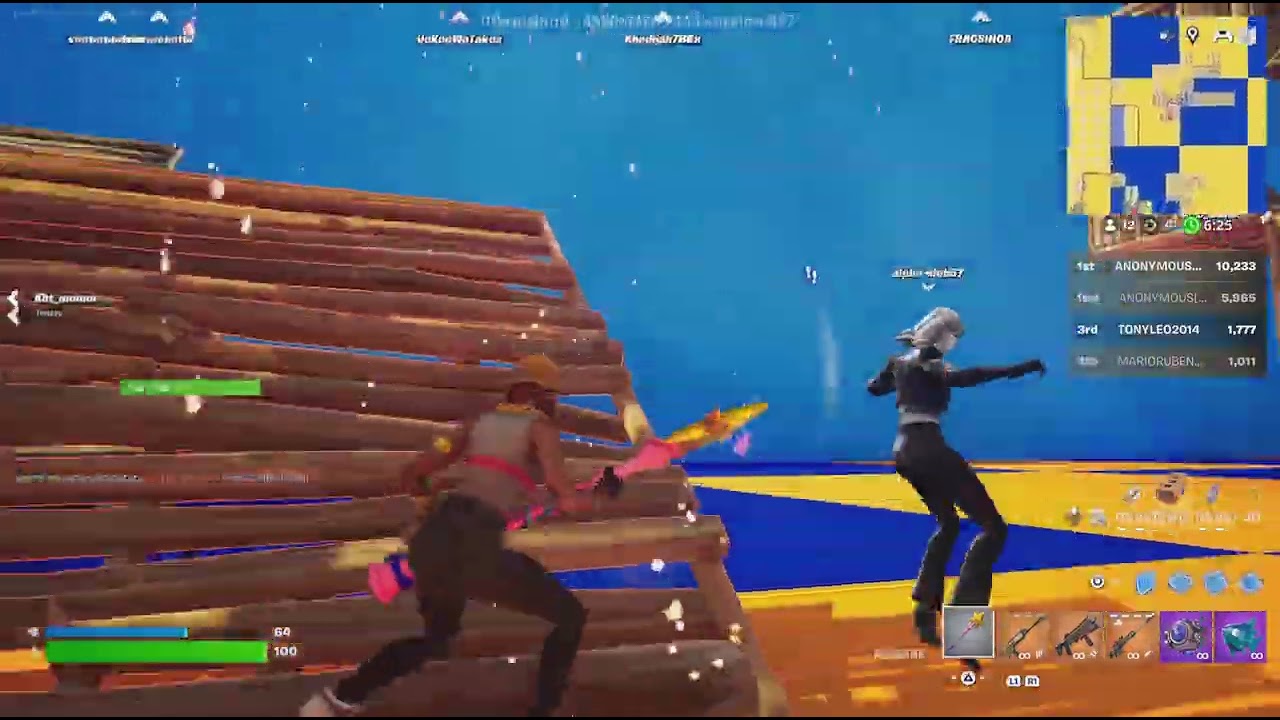THE PIT FORTNITE KEEP GETTING 3RD PARTY