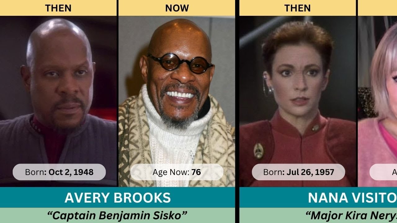 Star Trek: Deep Space Nine (1993) ★ Then and Now in 2025