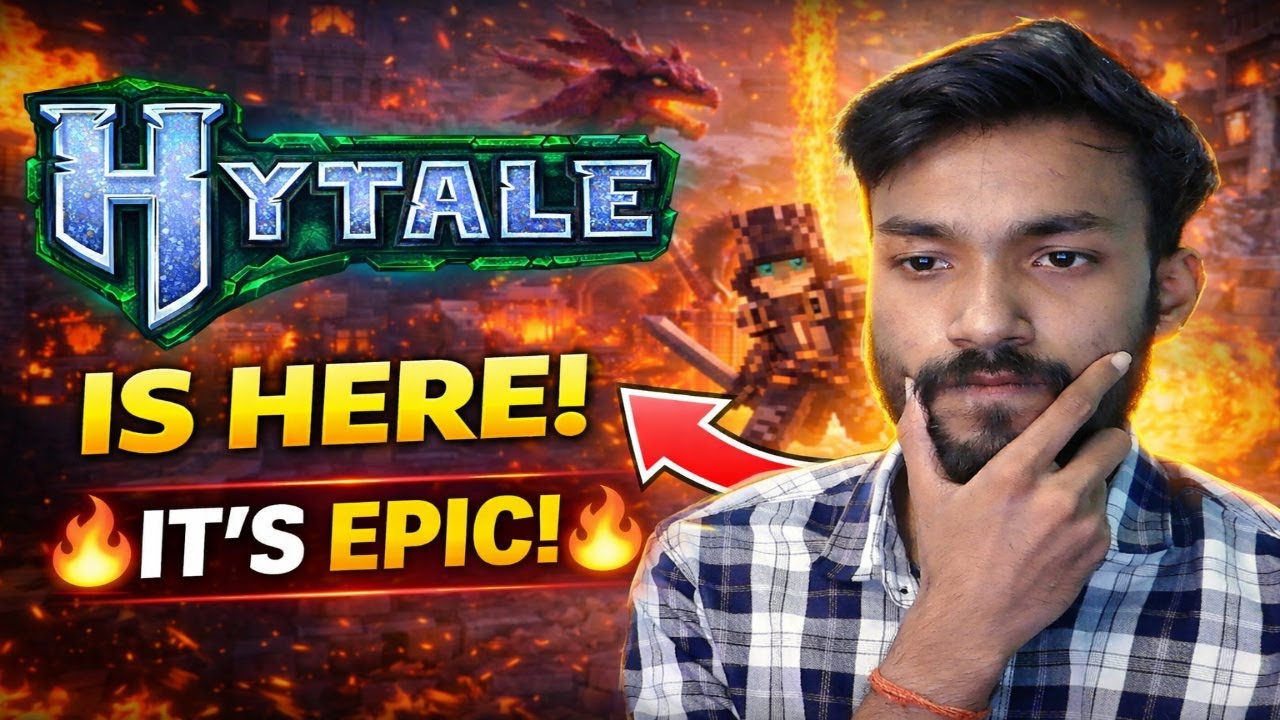 🔴 Hytale LIVE Gameplay India 🇮🇳 | First Play #hytalegameplay