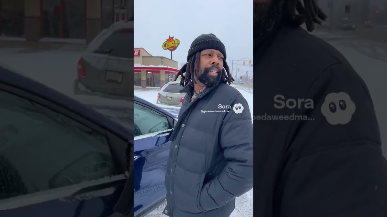 Gaunzoe Da Weedman people in Detroit when the salt truck drops salt 🤣 