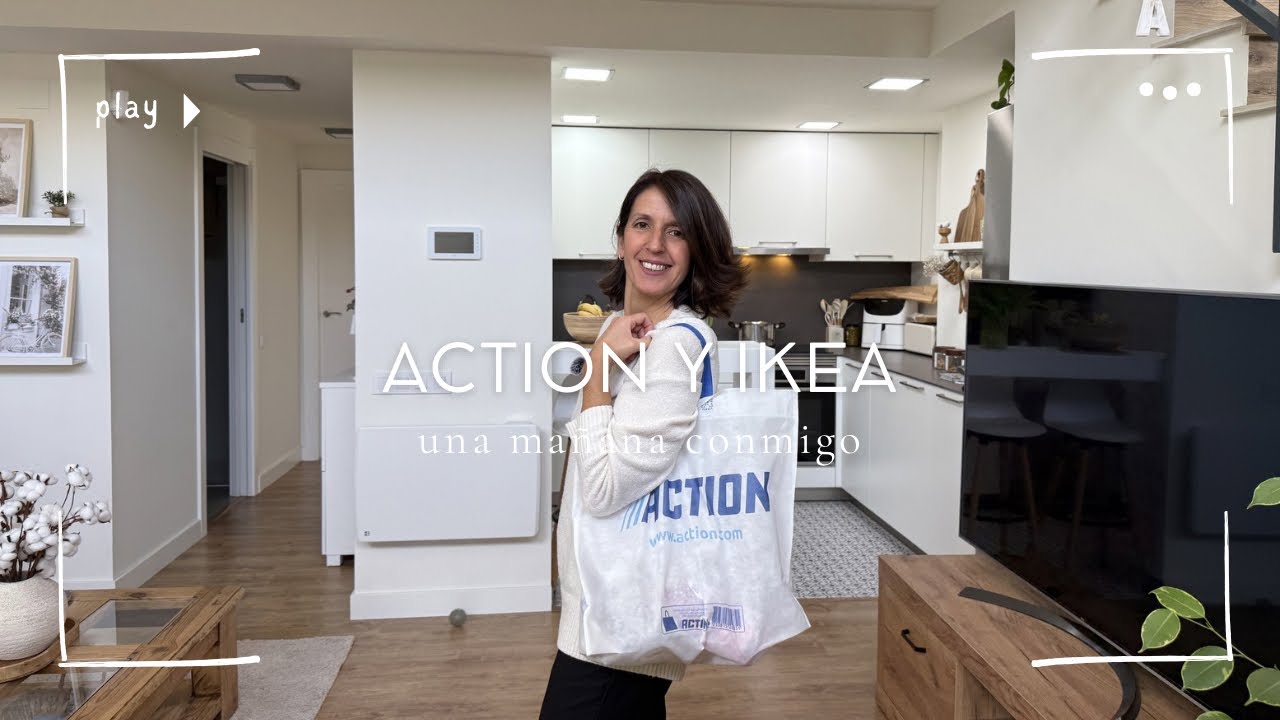 Una mañana conmigo en ACTION y IKEA🛒 