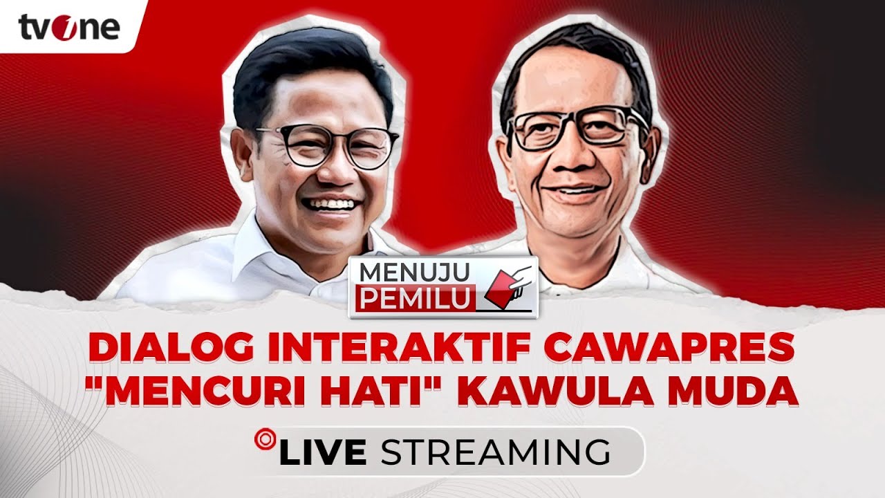 [LIVE] Menuju Pemilu, Dialog Interaktif Cawapres "Mencuri Hati" Kawula Muda |  tvOne