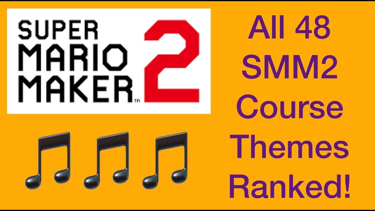 Ranking All 48 Music Themes in Super Mario Maker 2!
