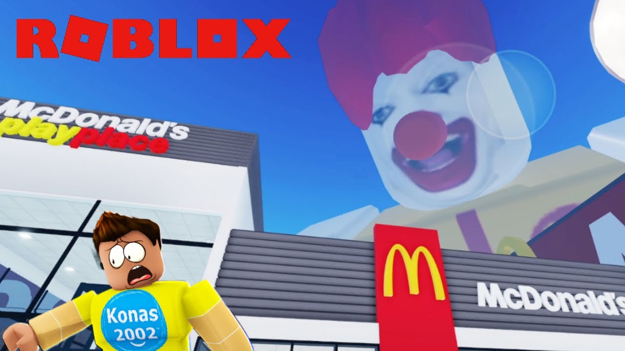 ROBLOX MCDONALD'S MONSTER ! || Roblox Gameplay || Konas2002