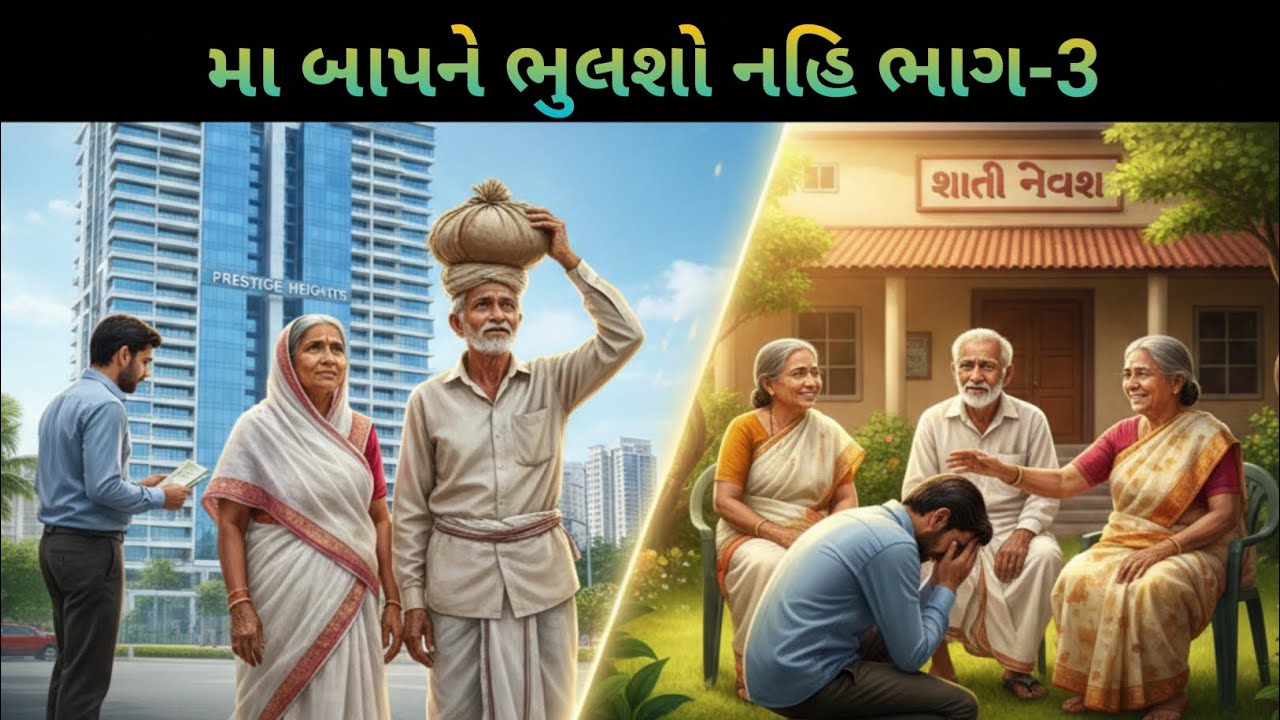 મા-બાપને ભૂલશો નહીં ભાગ-3|Gujarati moral story|Gujarati heart touching