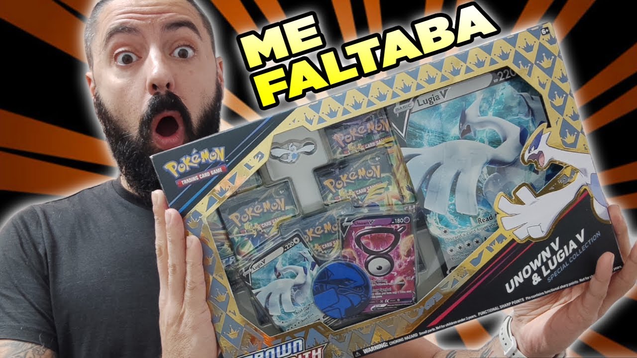 ME FALTABA DE ABRIR ESTE PRODUCTO DE CROWN ZENITH - CAJA UNOWN Y LUGIA SPECIAL COLLECTION - POKEMON