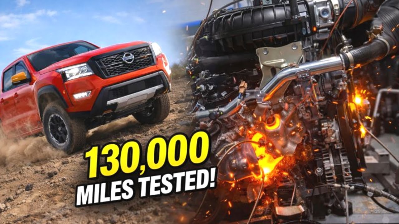 Nissan Frontier V6 Extreme протестирован на 130 000 миль.