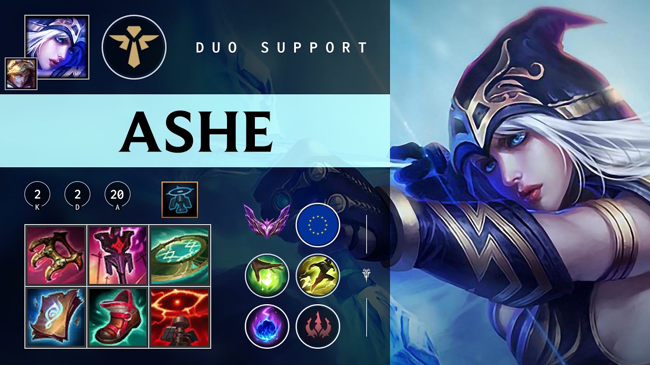 Ashe Support vs Nautilus - EUW Master Patch 26.04