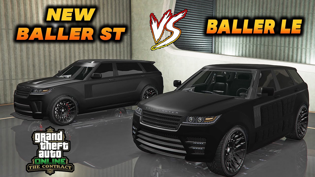 Baller ST VS Baller LE | GTA 5 Online | New VS Old | Differences | Range Rover | Car Comparison
