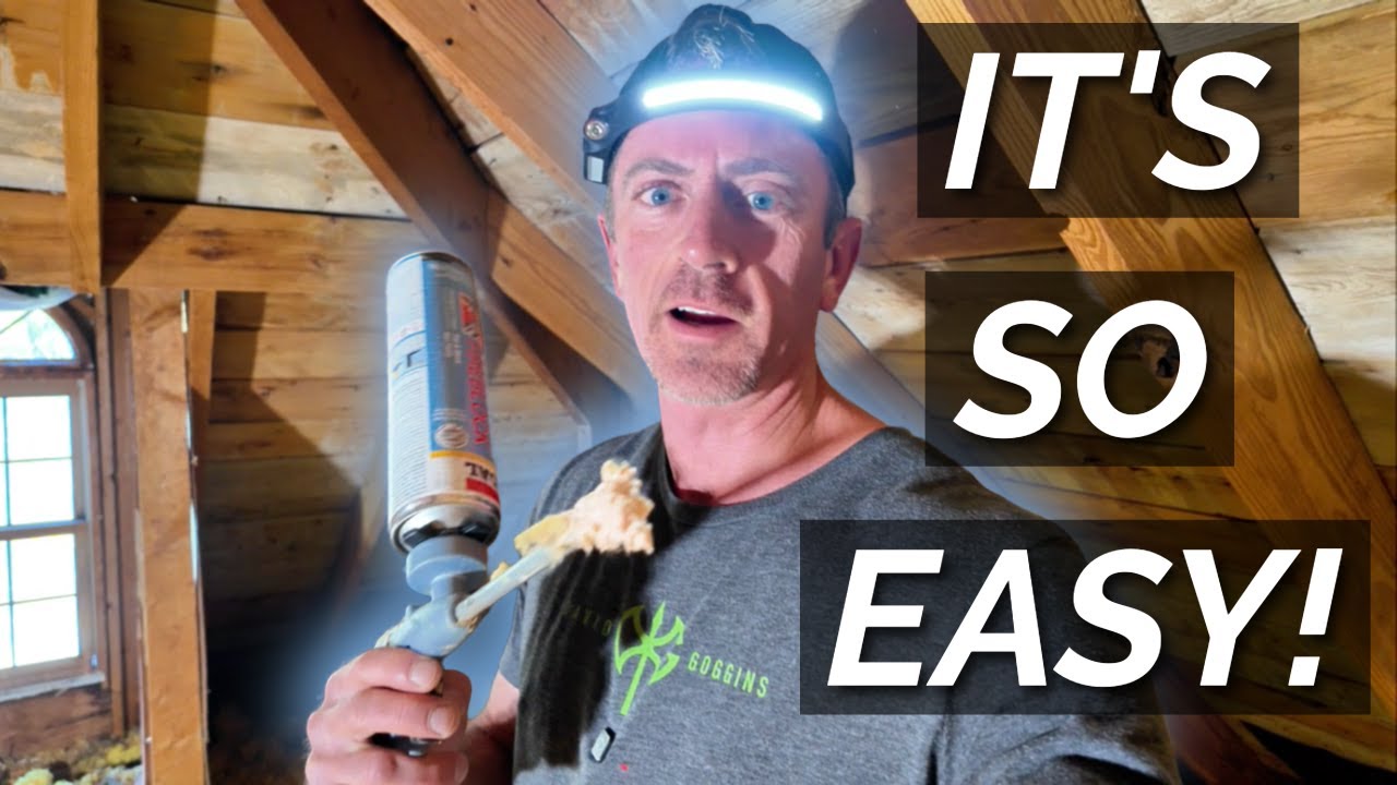 DIY How to Air Seal an Attic - Best BANG for Your Buck Places to Seal!