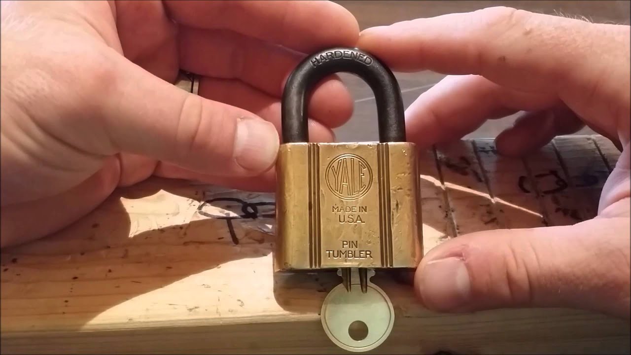 Old Yale Padlock Repair Short Version Thanks Jeff Moss!