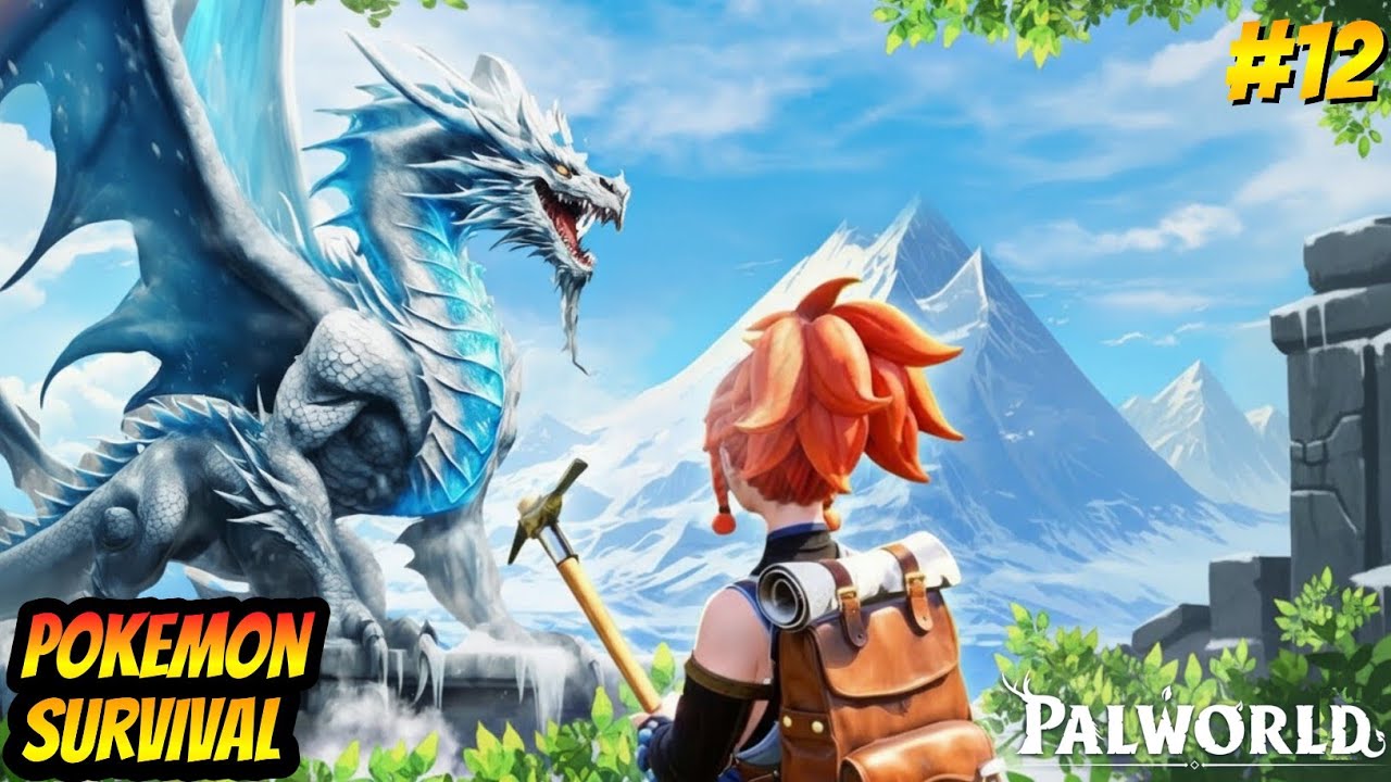 Exploring The SNOW ISLAND - Palworld #11