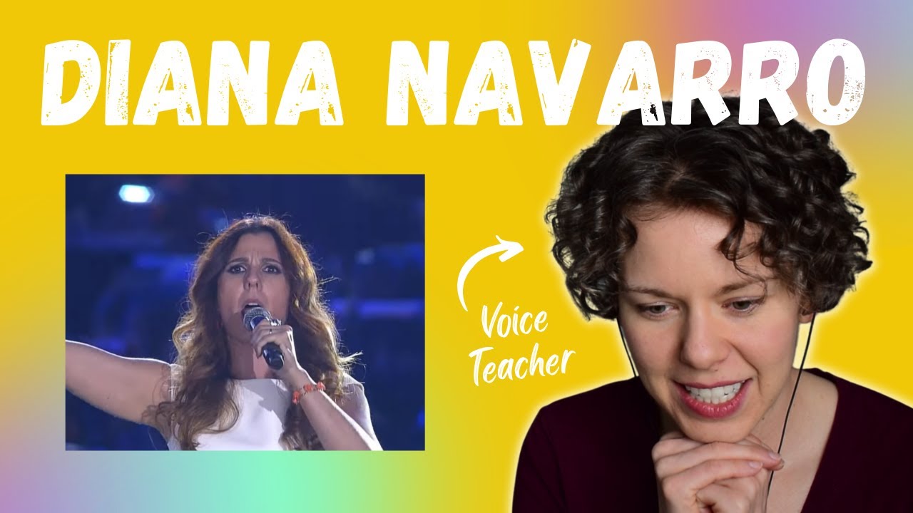 Voice Teacher Reacts to DIANA NAVARRO - El perdón