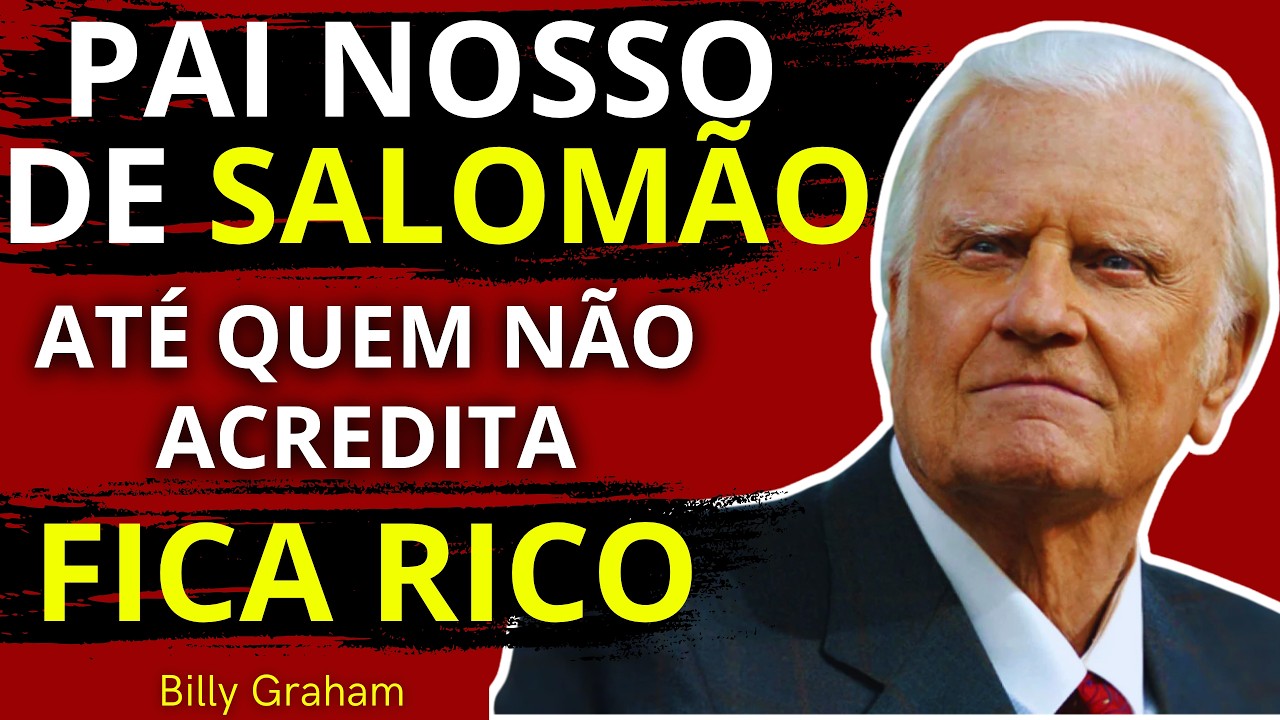🔥💰 OUÇA a ORAÇÃO  ( PAI NOSSO PROPIBIDO )  de SALOMÃO que ATRAI PROSPERIDADE IMEDIATA