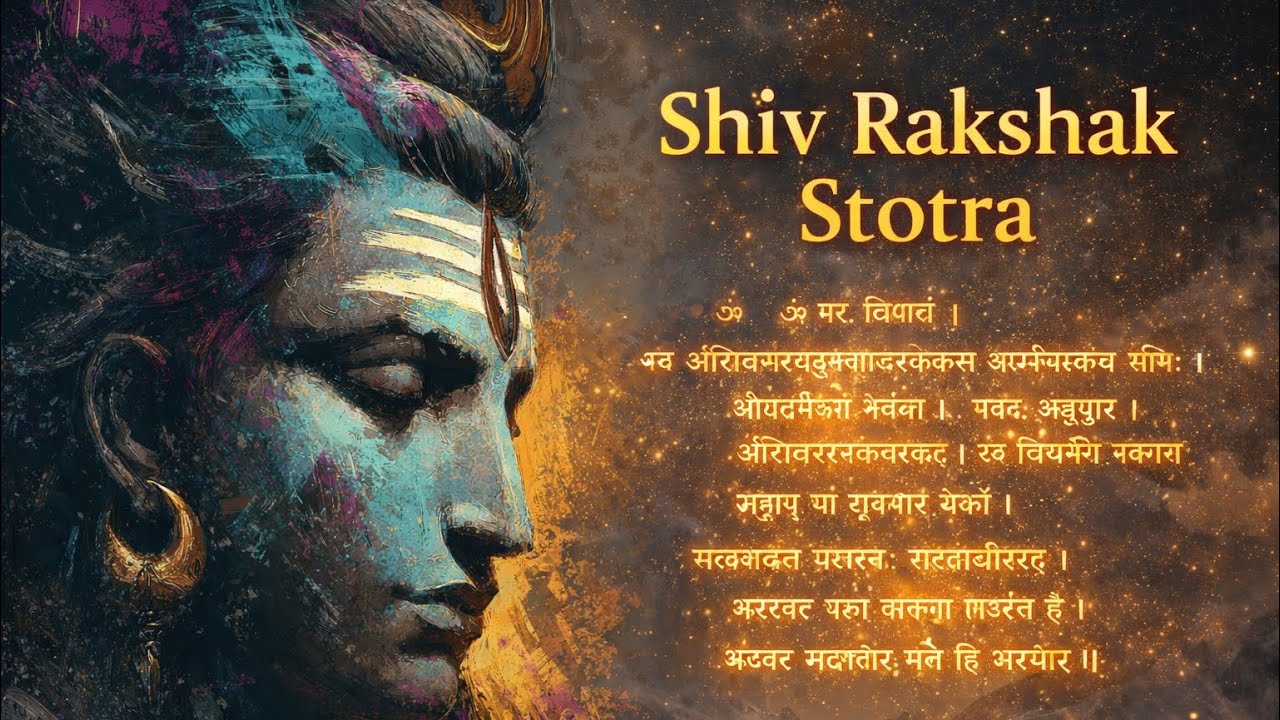 🕉️ Shiv Rakshak Stotra | Mahadev Protection Mantra | Powerful Shiva Stotra