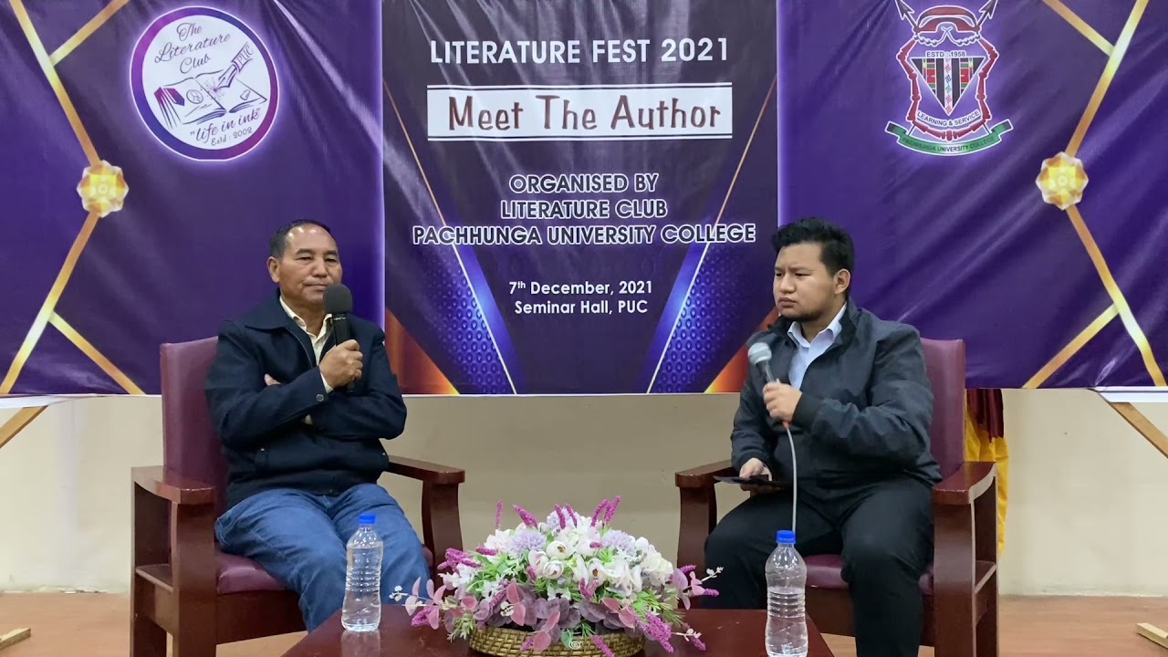 C. Laizawna | Meet the Author | Literature Fest 2021 | Pachhunga University College