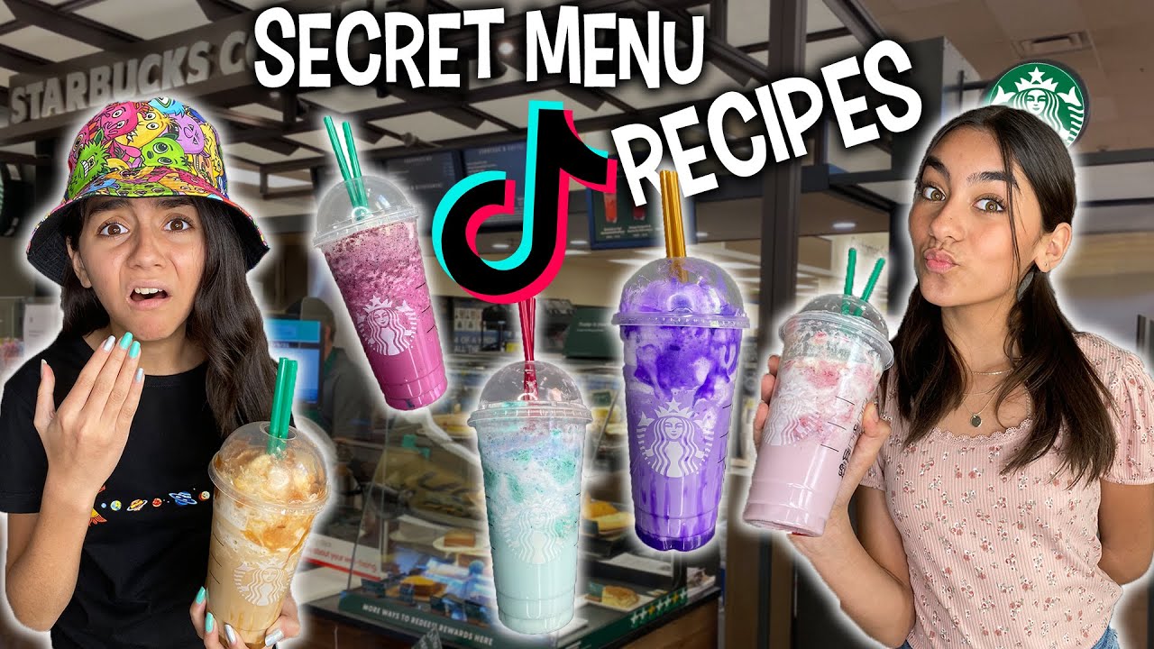 Trying TikTok Starbucks Secret Menu