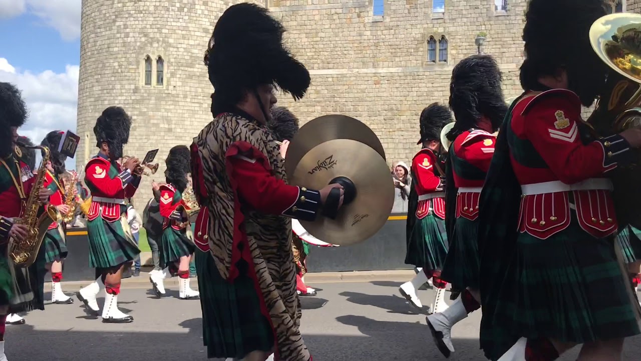 Changing the guard Windsor royal regiment of Scotland (May 4)