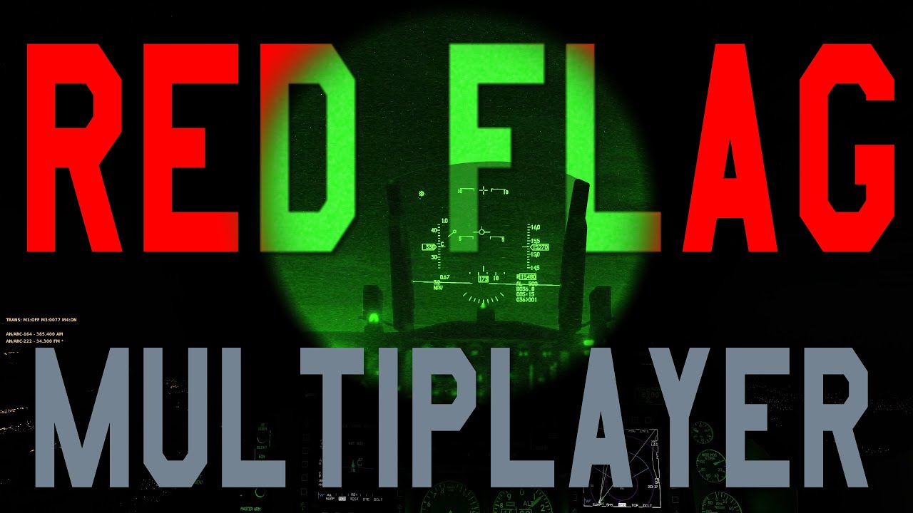 DCS: Red Flag 23-4 МНОГОПОЛЬЗОВАТЕЛЬСКИЙ РЕЖИМ