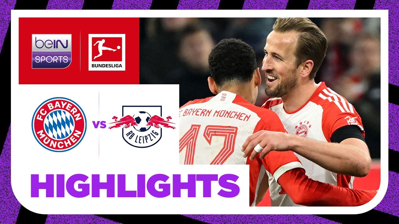 Bayern Munich v RB Leipzig | Bundesliga 23/24 Match Highlights