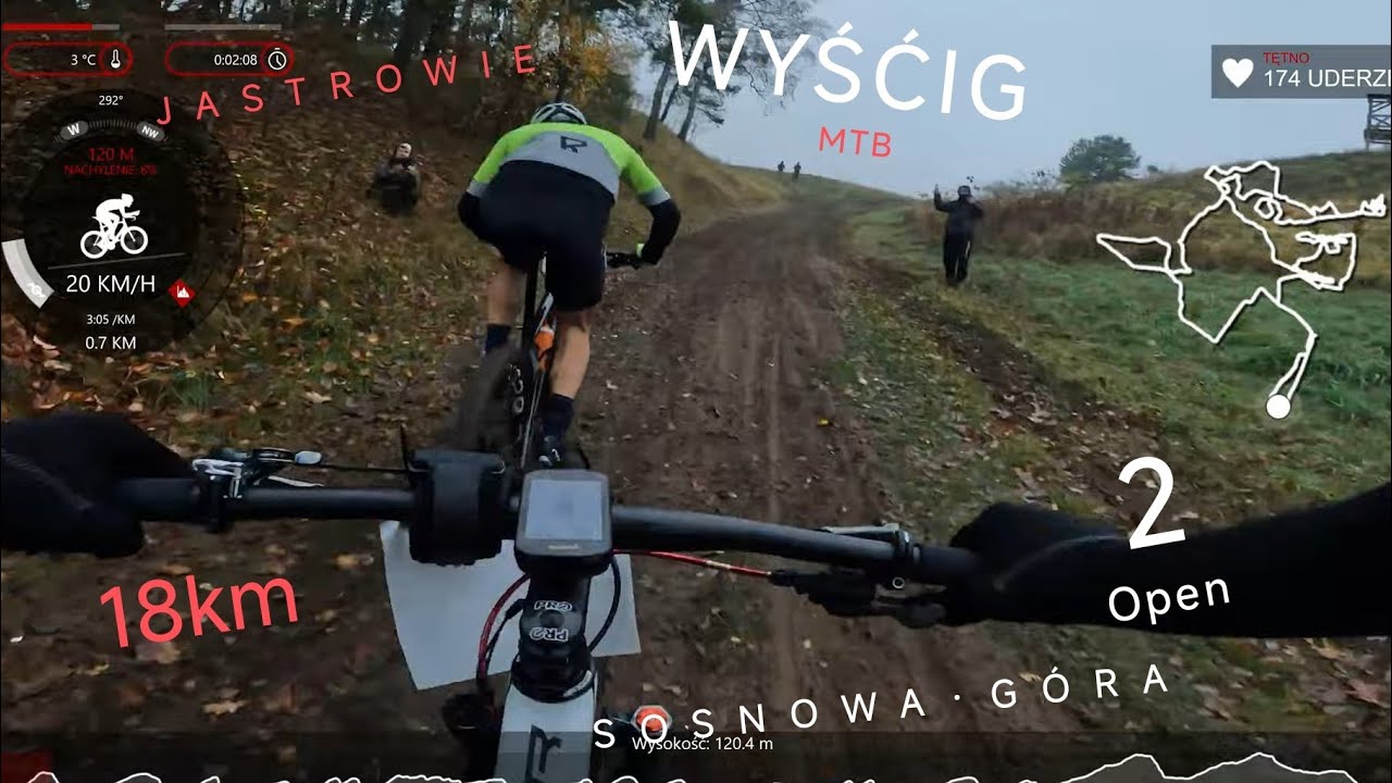 Sosnowa Extreme Wyscig MTB w Jastrowiu  18km Open-2