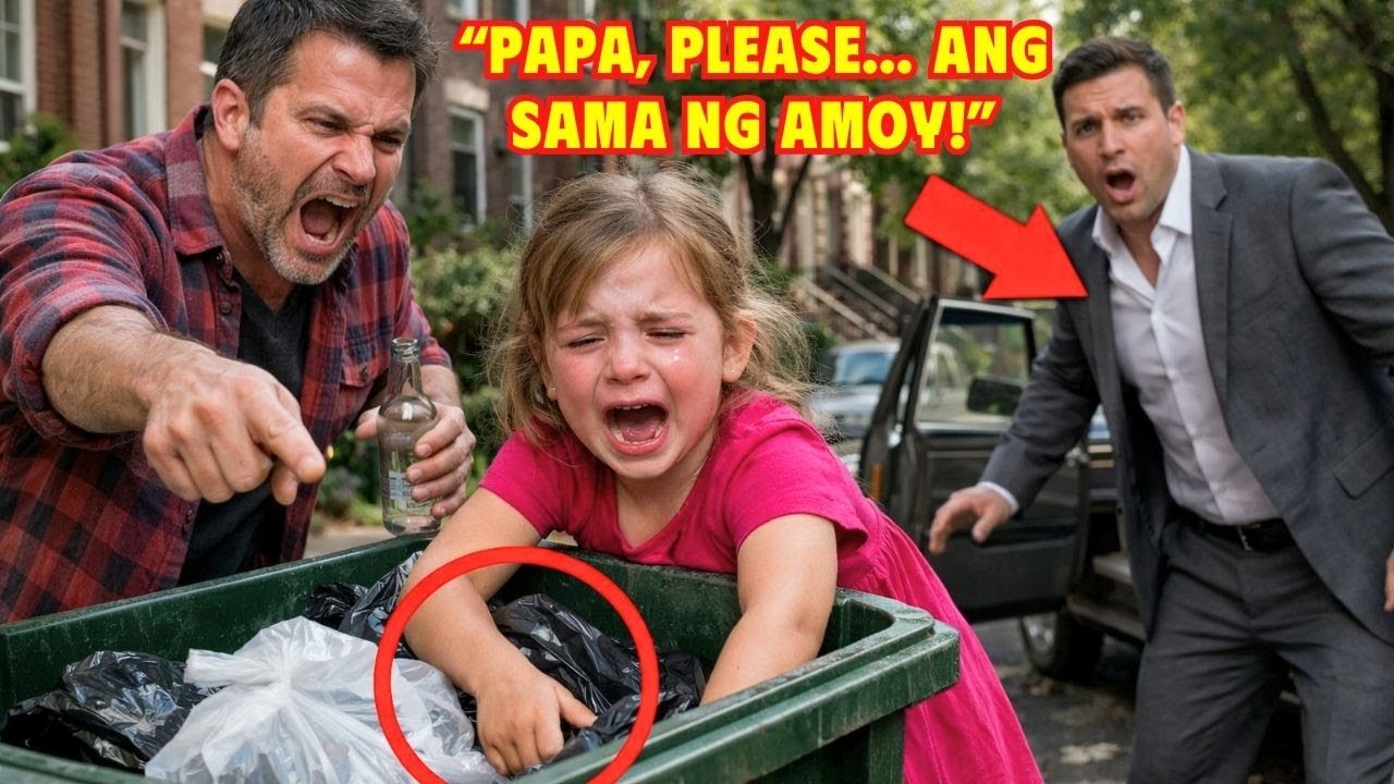 Batang Babae Umiiyak Habang Pinipilit Ng Amain Na Maghalungkat Ng Basura—Hanggang Makita Milyonaryo…