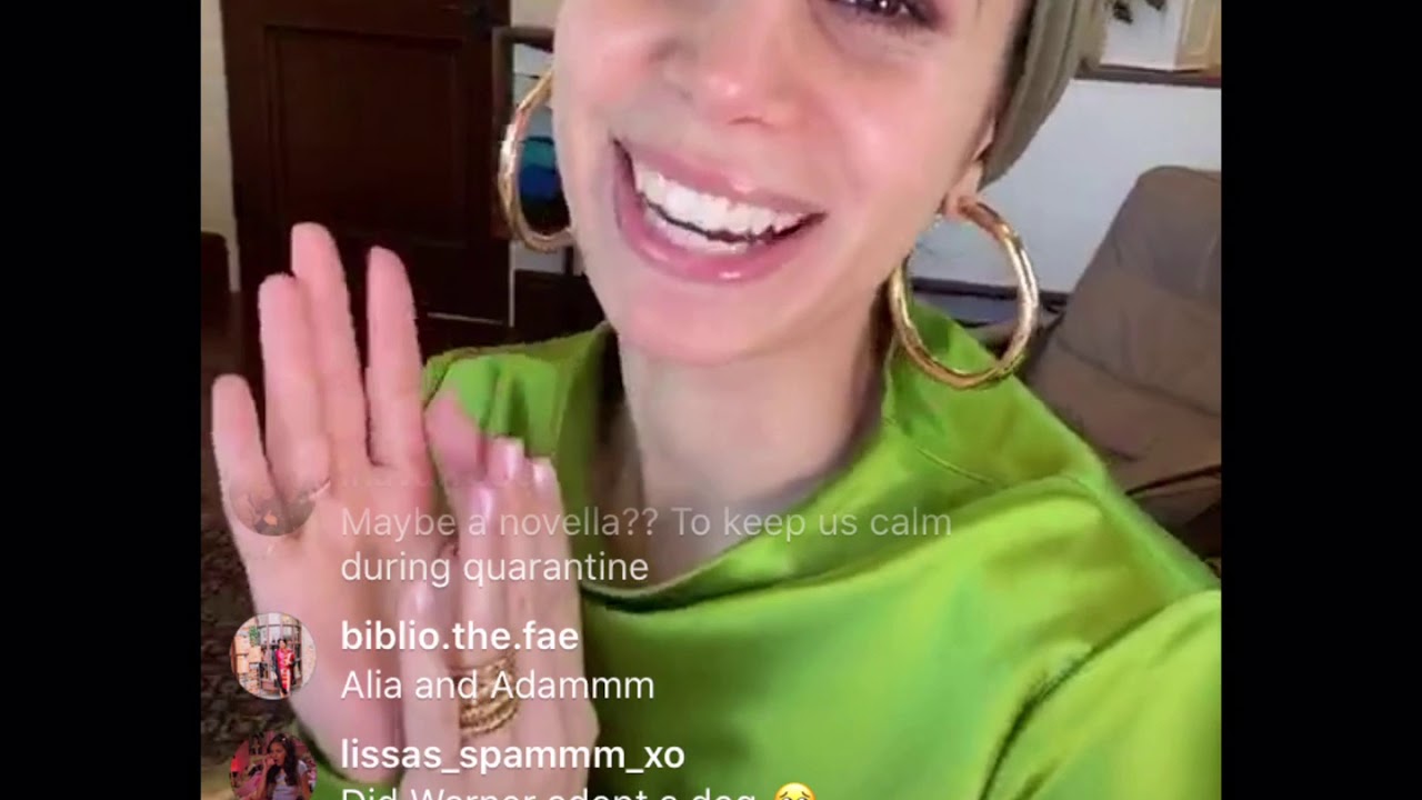 Tahereh Mafi Imagine Me spoiler live stream April 15 2020 *SPOILERS FOR ENTIRE SERIES*