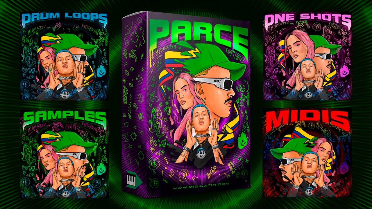[400 Samples, Midis, One Shots & Drum Loops] The Parce Bundle (Estilo Feid, Sky, Karol G & Blessd)
