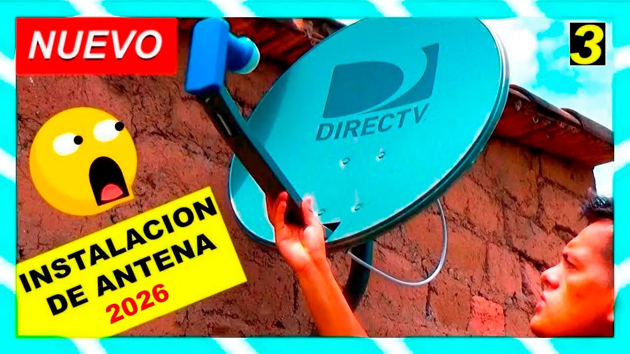 Como Instalar una antena DIRECTV | INSTALACIÓN ANTENA DIRECTV