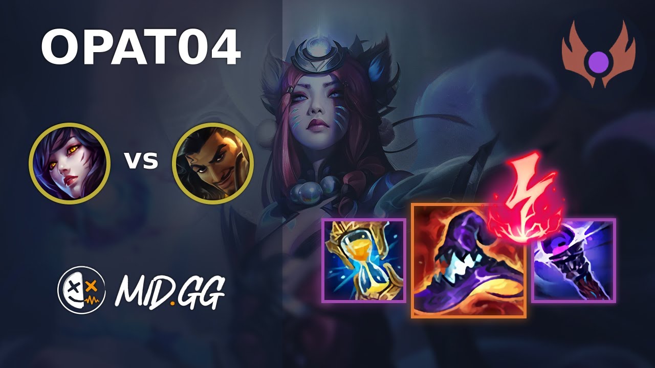 MID.GG: [ Opat04 ] Ahri MID vs Akshan | EUNE MASTER | LOL Season 2026