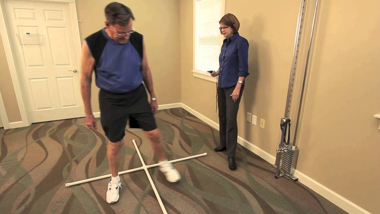 Four Square Step Test