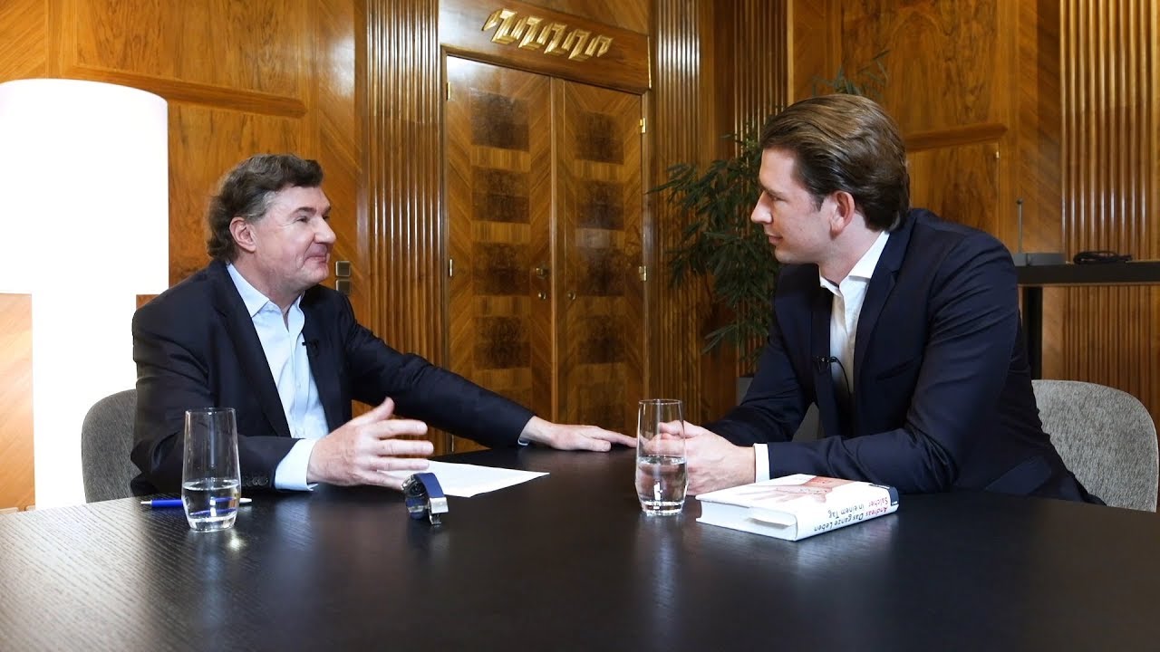 Im Gespräch mit Bundeskanzler Sebastian Kurz