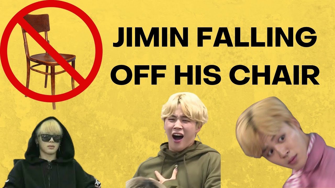The fight of jimin vs. his chair | Happy Birthday JIMIN