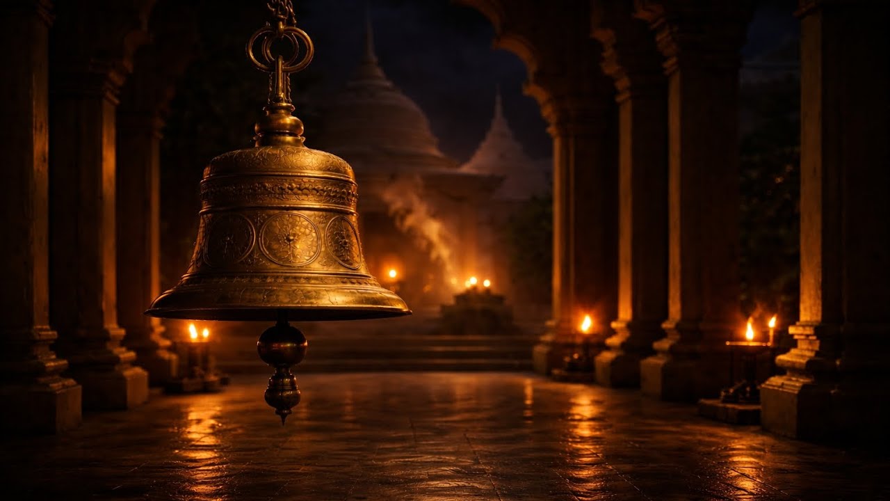 POV: You Are the Temple Bell After Midnight | Deep Stillness Ambience