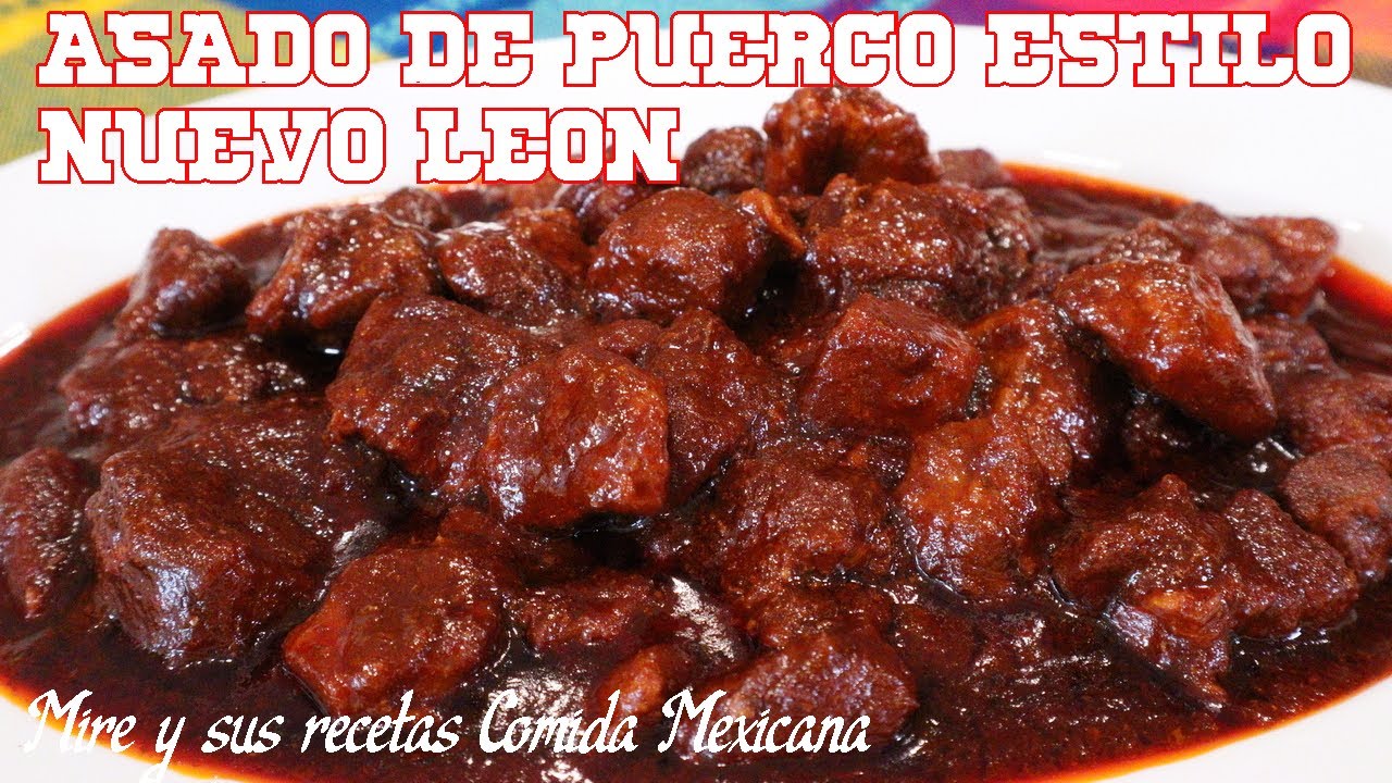 Riquísimo Asado de Puerco estilo Nuevo León