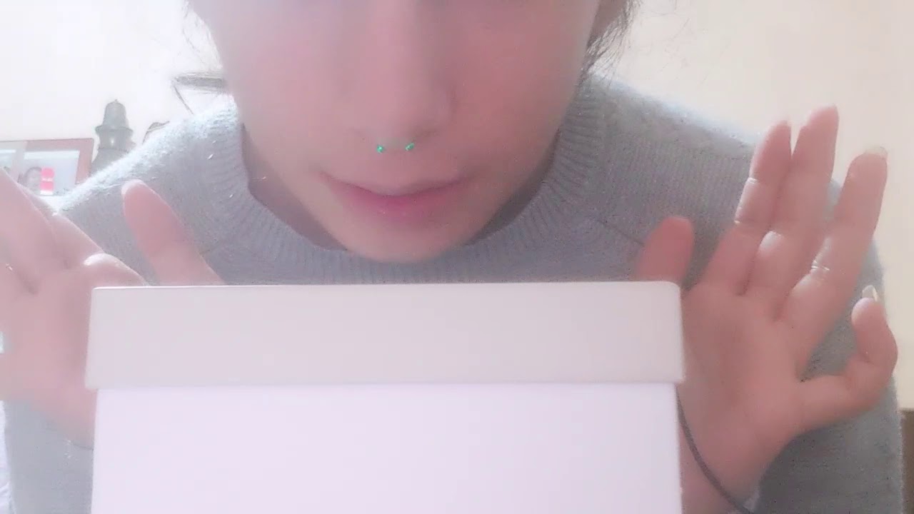 il mio primo video asmr