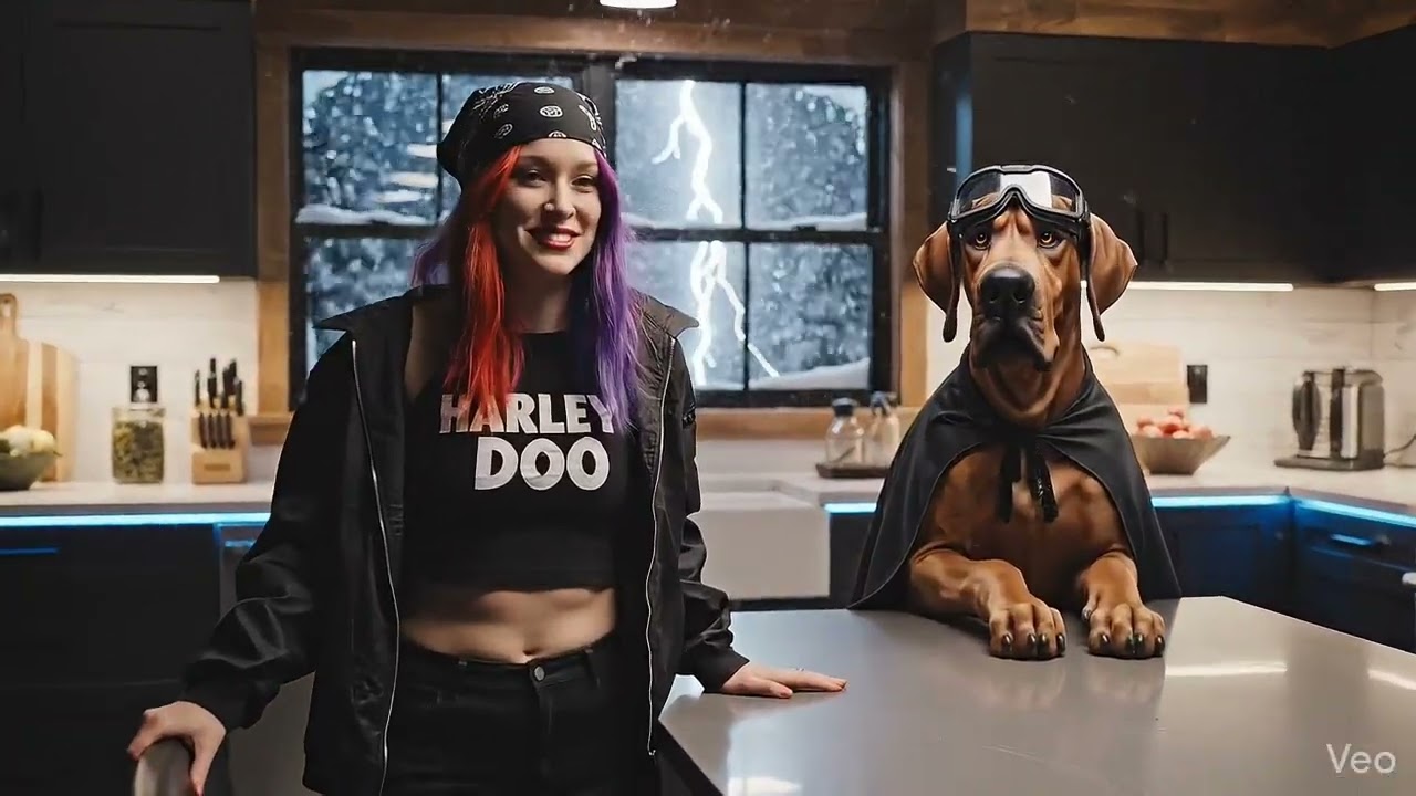 The Harleyverse movie....   Finally home...