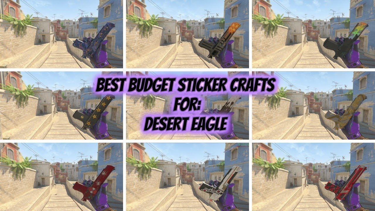 Best Budget sticker crafts for Desert Eagle in #cs2
