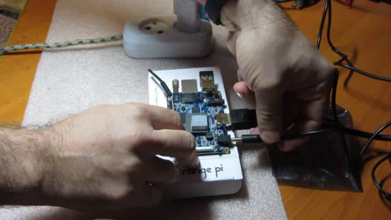Orange Pi PC Plus запуск встроенного Android