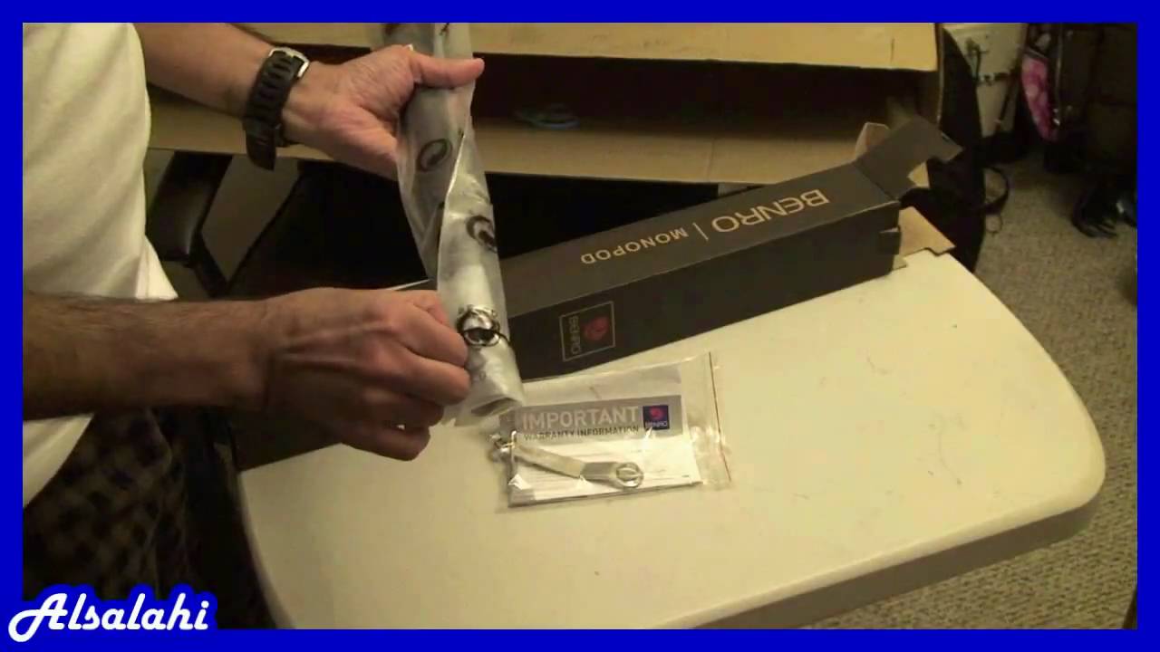 ►◄Unboxing/Reviewing Benro MP-91M8 Monopod and Benro DJ-80 Monopod Tilthead 1/2►◄