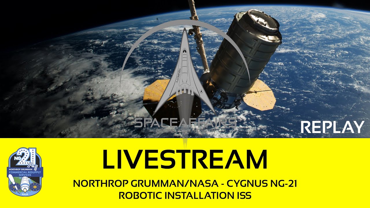 Northrop Grumman/NASA - Cygnus NG-21 - Installation at the ISS - August 6, 2024